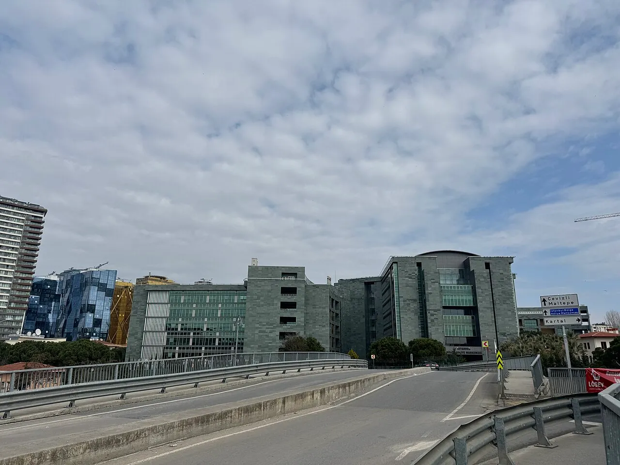 Gerechtsgebouw van het regionale hof van beroep in Istanbul.