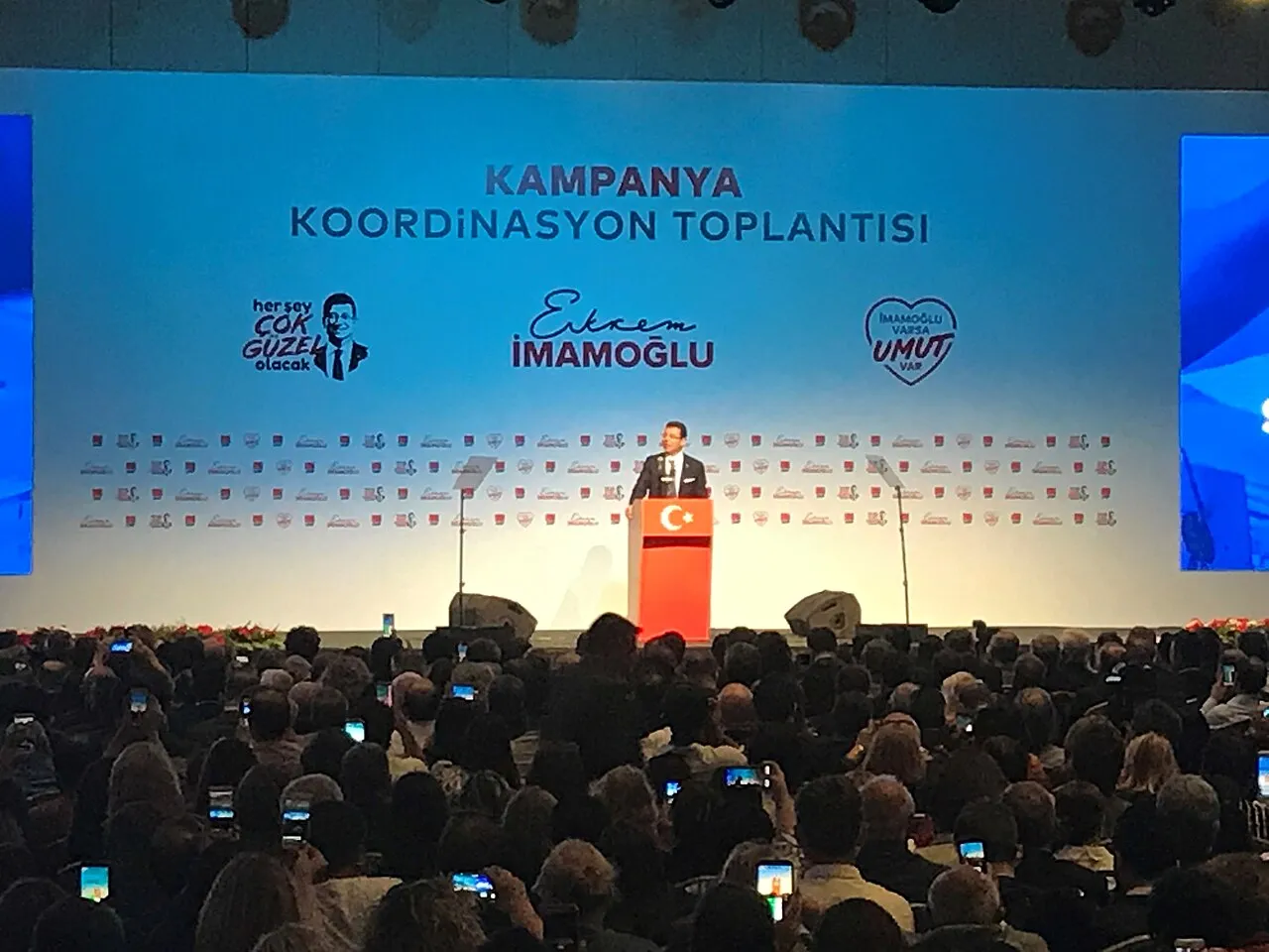 Ekrem İmamoğlu, burgemeester van Istanbul.