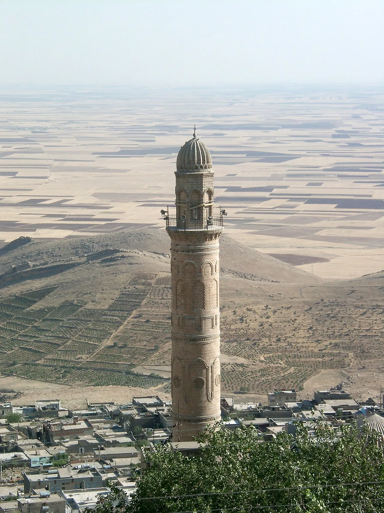 Uitzicht over de provincie Mardin, in het zuidoosten van Turkije, waar het ongeluk gebeurde