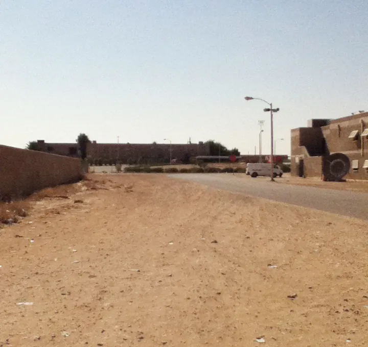 King Khalid International Airport in Riyad, Saoedi-Arabië, de luchthaven die werd getroffen door de Husi-raketaanvallen.