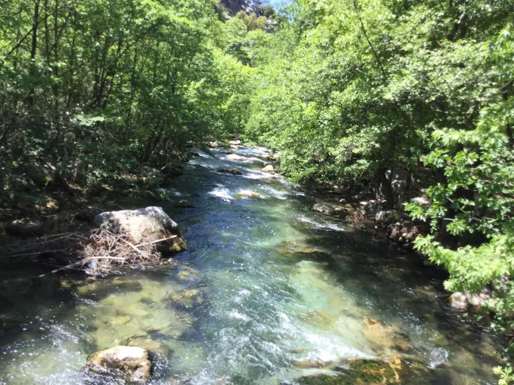 De Yazılı-kloof bij Sütçüler in de provincie Isparta, Turkije