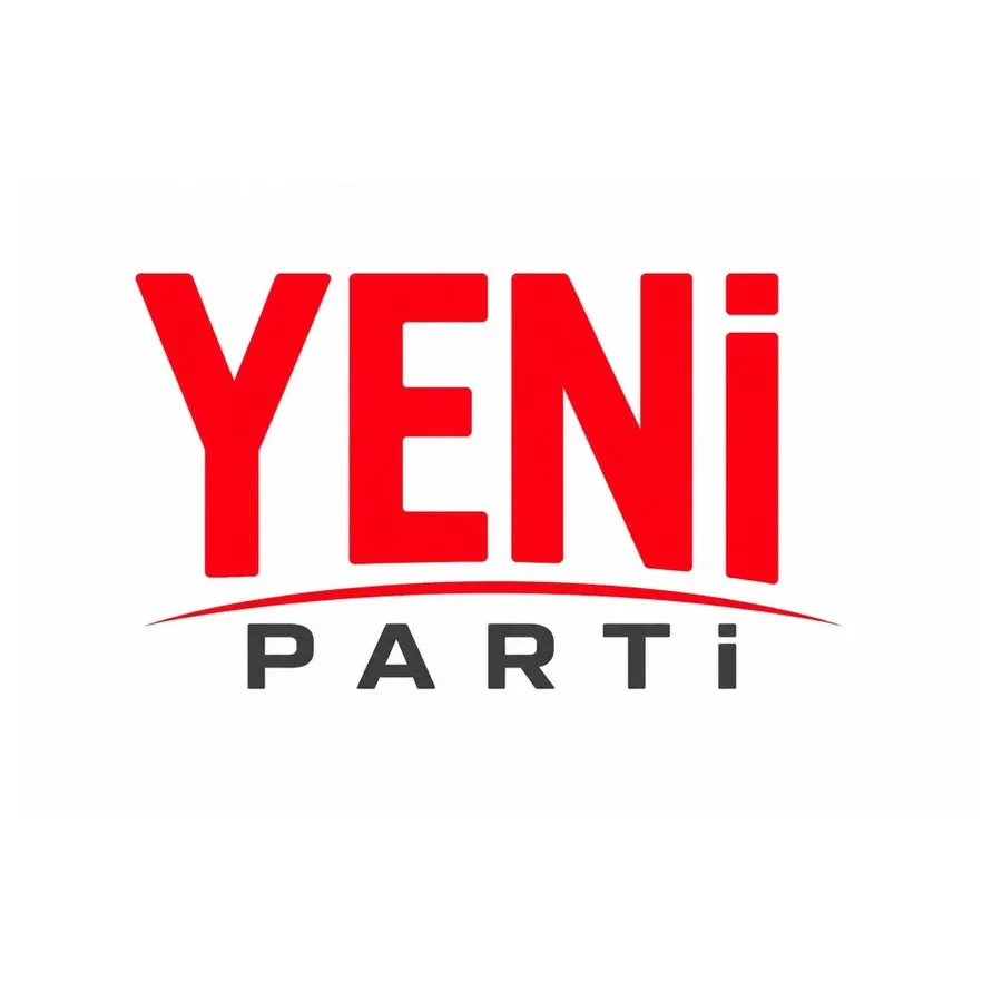 Logo van YENİ Partisi, de Turkse politieke partij opgericht in 2026